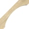Ekena Millwork 6"W x 26"D x 26"H Legacy Rough Sawn Knee Brace, Douglas Fir BRC06X26X26LEC00RDF - alternate 3
